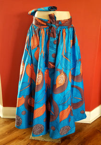 AFRICAN DASHIKI SKIRT 002