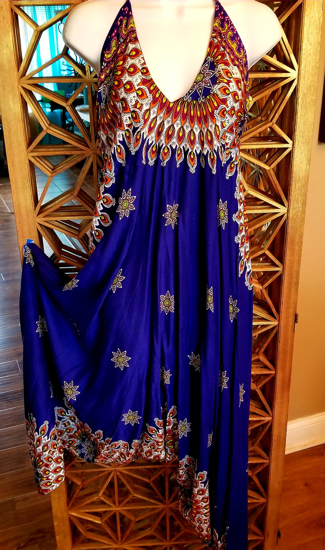 Bohemian Print Blue