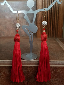 Crystal Accent Tassle